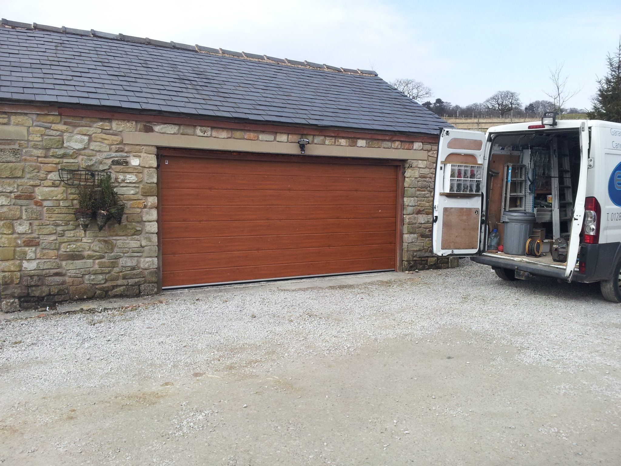 Sectional Garage Doors / Earby Door Services, Lancashire
