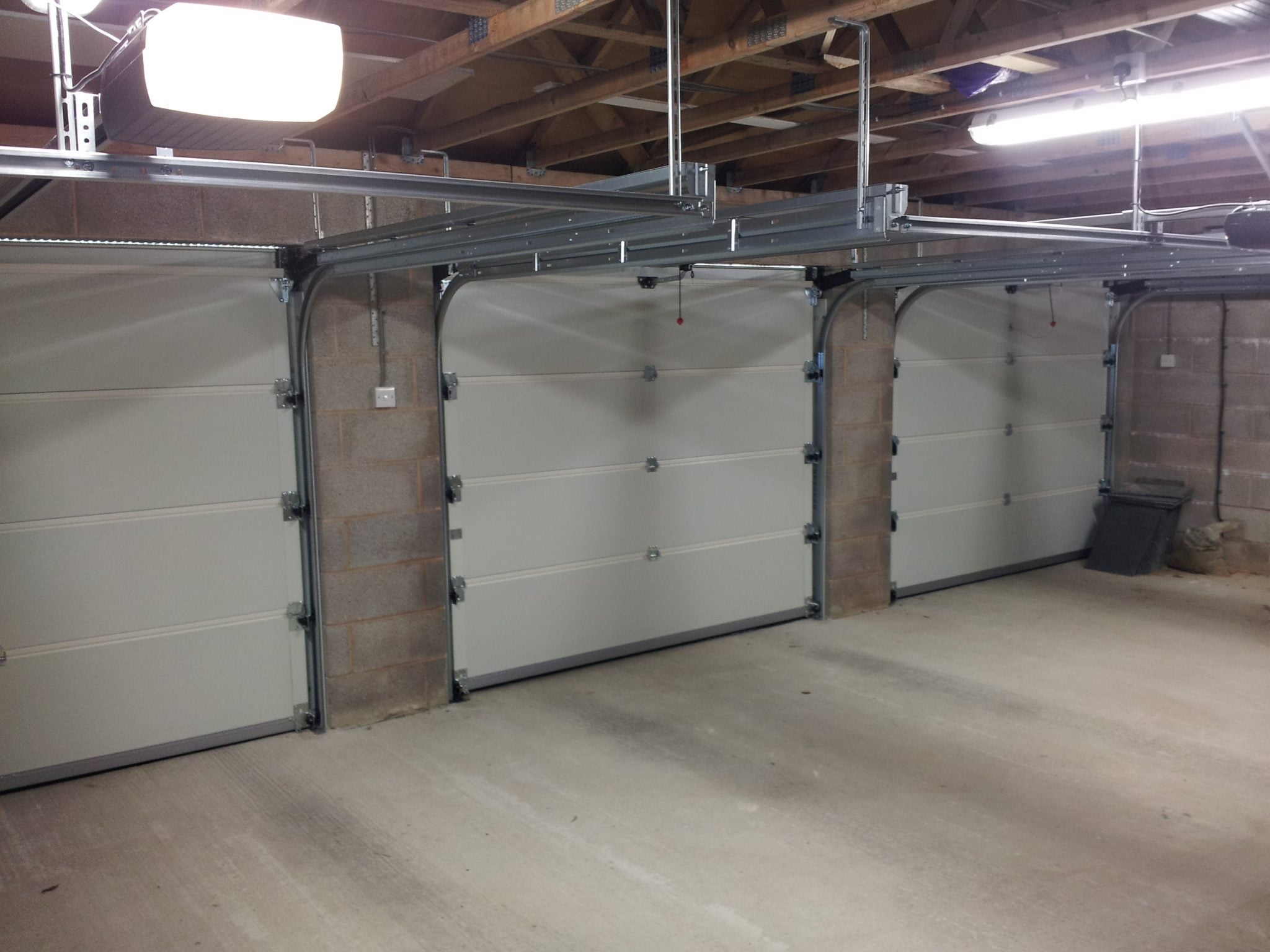 Sectional Garage Doors / Earby Door Services, Lancashire